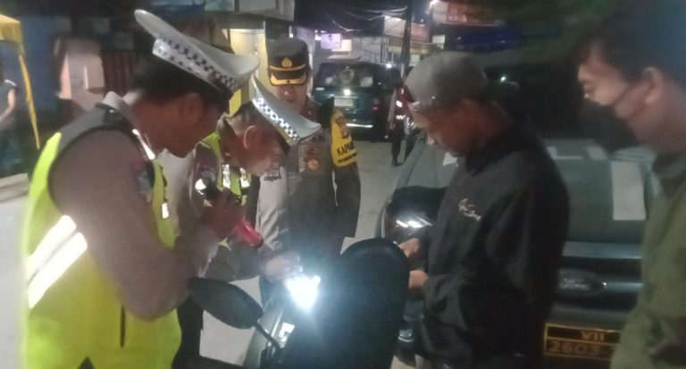 Meningkatkan Keamanan Dan Antisipasi 3c, Polsek Babelan Gelar Operasi Kejahatan Jalan (OKJ)