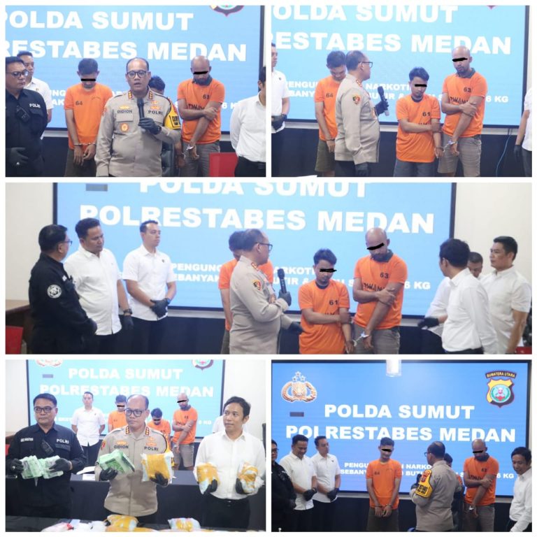 Selebgram Terlibat Jaringan Sindikat Narkoba Ditangkap di Medan, 6000 Gram Sabu dan 70.000 Butir Pil Ekstasi Disita