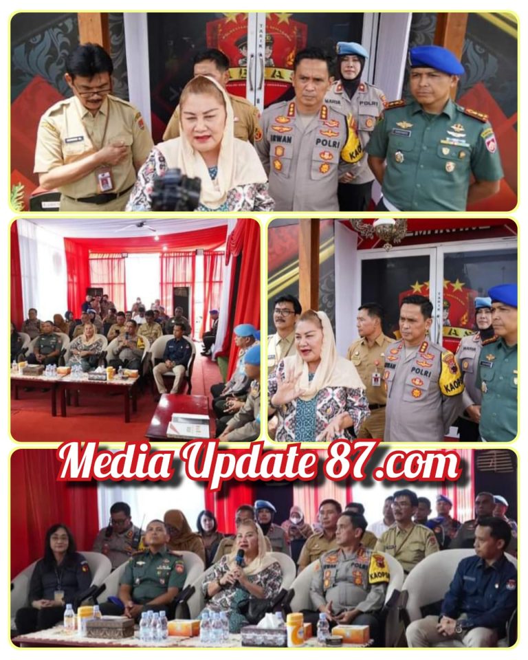 FORKOMPIMDA KOTA SEMARANG TINJAU KESIAPAN POSKO NETRALITAS PEMILU 