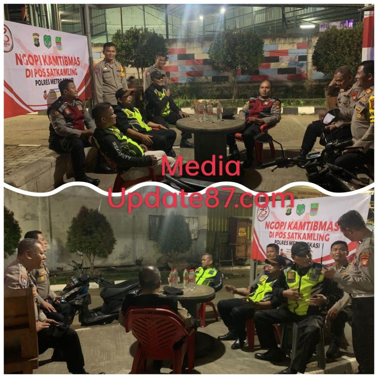 Polsek Serang Baru Gelar Ngopi Kamtibmas, Mengajak Masyarakat Berperan Aktif Jaga Keamanan .