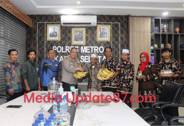 Dukung Swasembada Pangan, Kapolres Jakarta Selatan Jalin Kerjasama Dengan Kelompok Tani