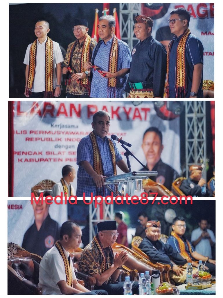 Ketua MPR RI Titip Pesan Untuk Cagub H.Rahmat Mirzani Djausal dan Cabup Antonius Muhammad Ali