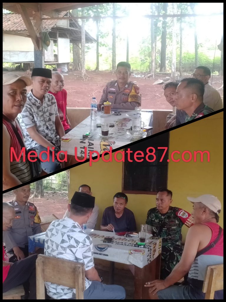 Giat Cooling system, Polsek Serang Baru Ajak TOMAS Dan Warga Jaga Kondusifitas Wilayah 