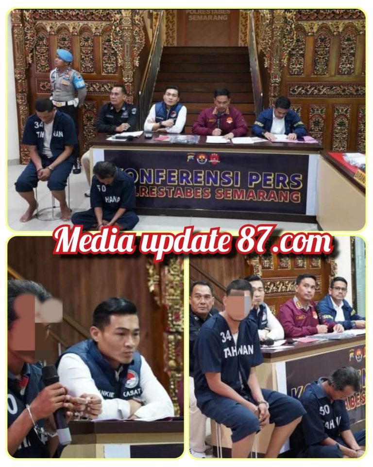POLRESTABES SEMARANG TETAPKAN 2 ORANG PRIA SEBAGAI TERSANGKA KASUS ASUSILA