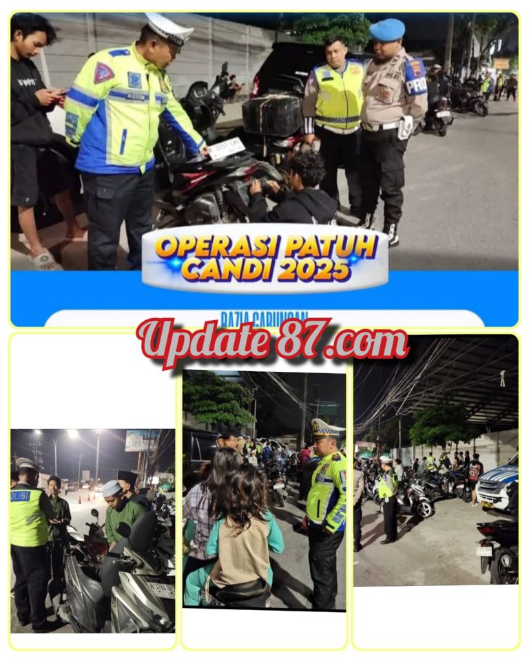 Operasi Gabungan Patuh Candi 2025, 46 Pelanggar Terjaring di Perbatasan Semarang–Demak   