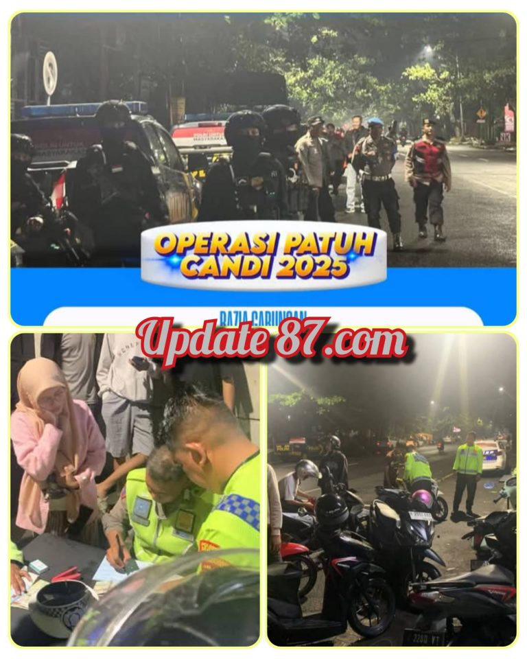 Operasi Gabungan di Jl Dr. Cipto Sekaligus Antisipasi Balap Liar, 46 Pelanggar Lalu Lintas Ditindak