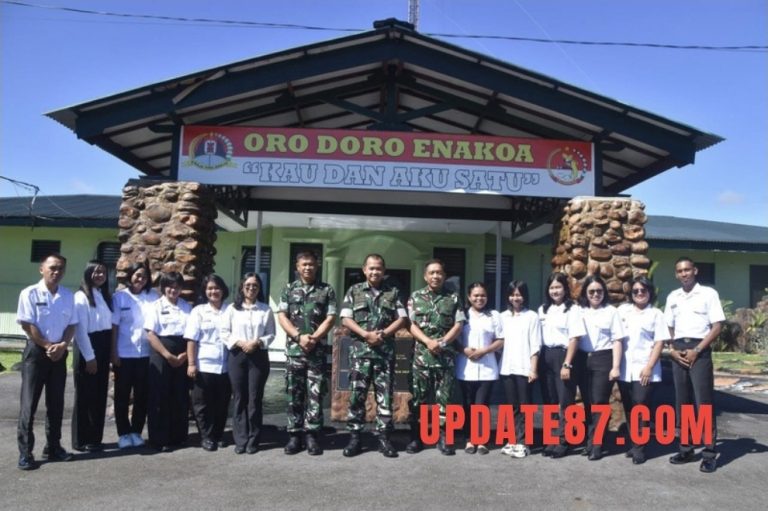 Dandim 1710/Mimika Beri Pengarahan Kepada SPPI Yang Baru Menyelesaikan Pendidikan Di Rindam XVII/Cen