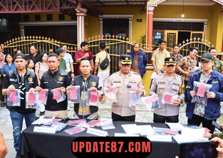 Polrestabes Medan Ungkap Kasus Pembunuhan Sadis Lansia di Medan Helvetia, Pelaku Ditangkap di Tapanuli Selatan   