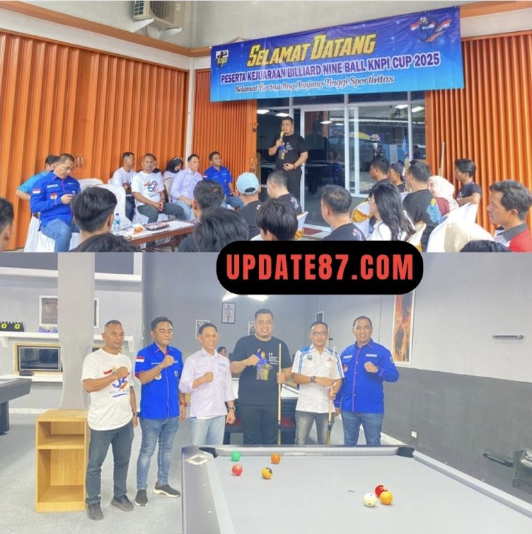 Kejuaraan Billiard Meriahkan Harlah KNPI ke-52 di Lampung Selatan   