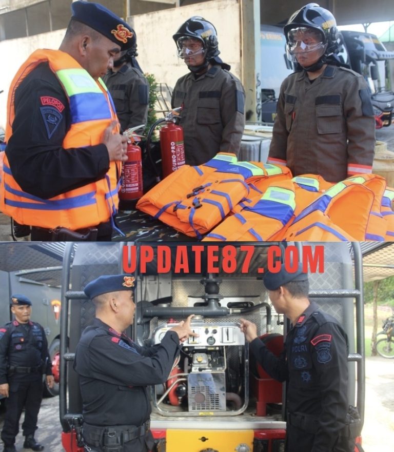 Personel Brimob Laksanakan Apel Gelar Karhutla untuk Antisipasi Musim Kemarau   