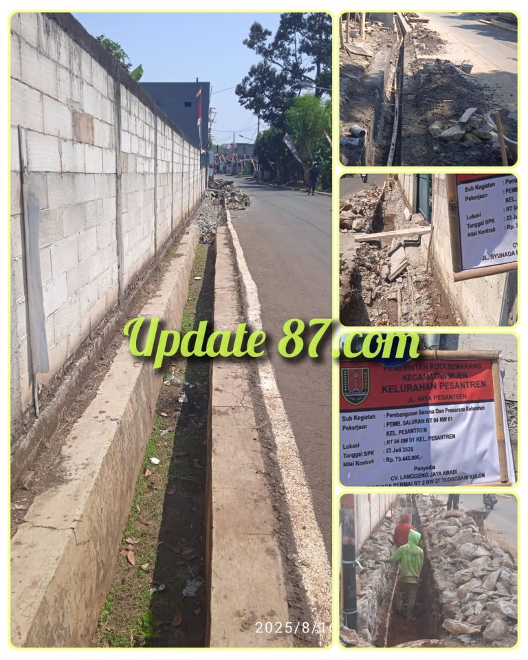 Talud masih kokoh dibongkar, Diduga untuk cari untung besar