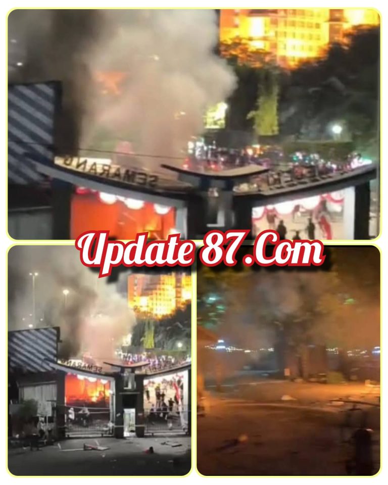 Ketegasan Polda Jateng Lakukan Tindakan Kepolisian Terhadap Aksi Rusuh Massa yang Berlanjut Hingga Malam