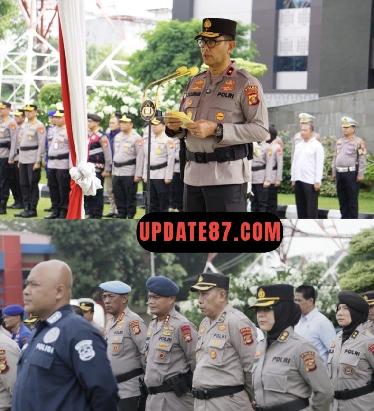 DANSAT BRIMOB POLDA SUMSEL HADIRI APEL KESIAPSIAGAAN PENANGGULANGAN KARHUTLA POLDA SUMSEL T.A. 2025