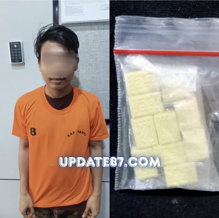Satresnarkoba Polrestabes Medan Tangkap Seorang Pemuda Diduga Edarkan Ekstasi