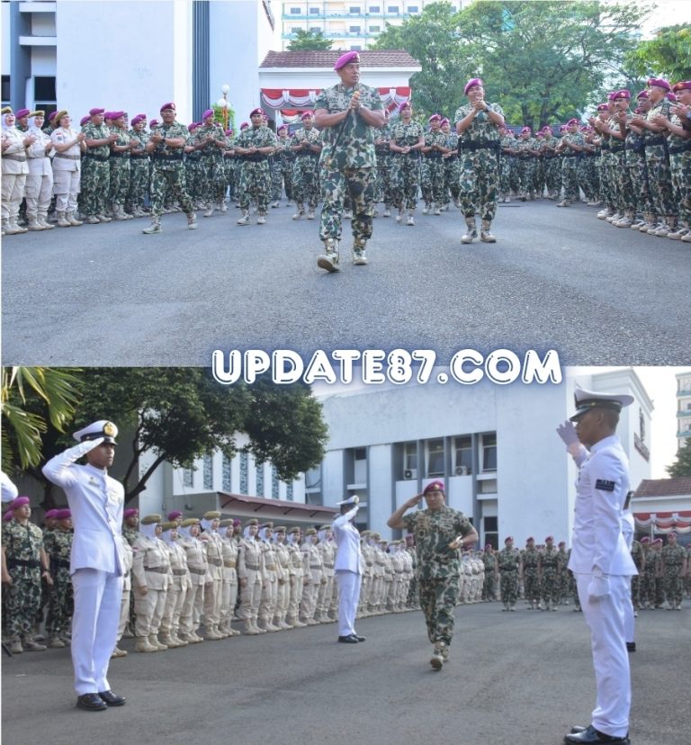 PRAJURIT DAN PNS DENMA MAKO KORMAR MERIAHKAN TASYAKURAN VALOR KORPS MARINIR