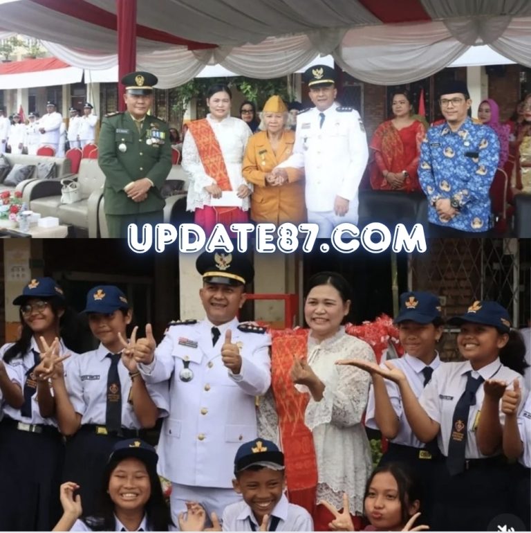 Camat Medan Tuntungan Pimpin Upacara HUT ke-80 RI di Sekolah Asisi