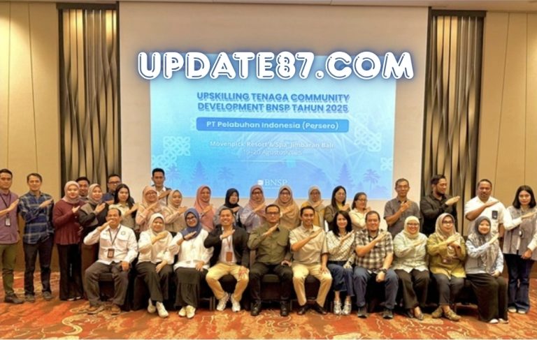 Pelindo Regional 1 Hadiri Pelatihan Upskilling Community Development Bersertifikasi BNSP