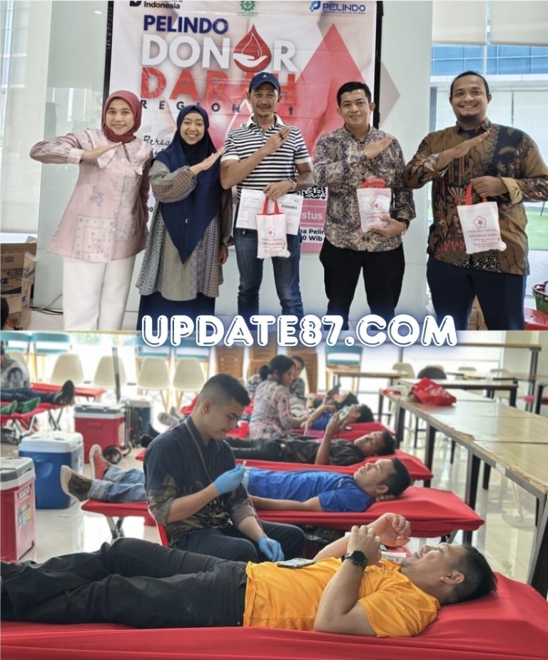 Pelindo Regional 1 Tebar Semangat Bersama Kita Berbagi Kehidupan Melalui Donor Darah