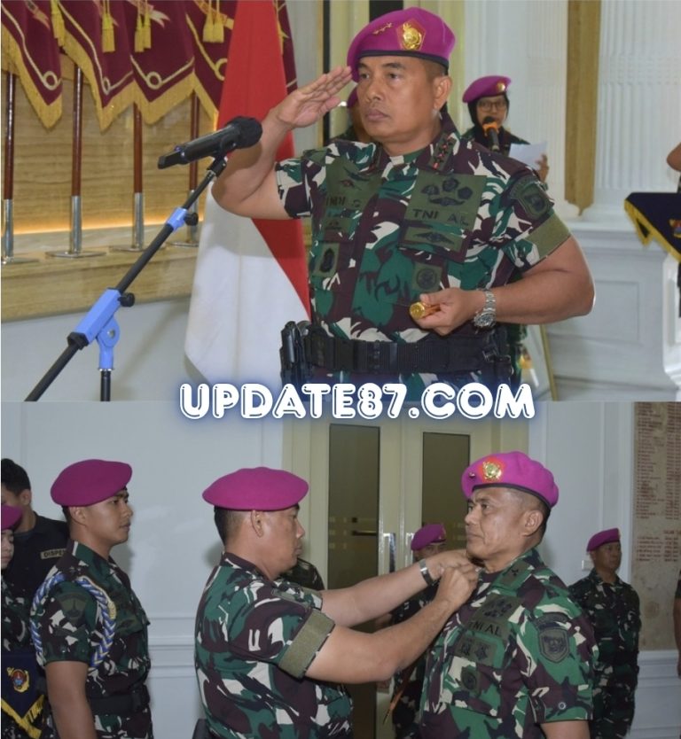 PANGKORMAR KUKUHKAN KEPALA STAF KORPS MARINIR