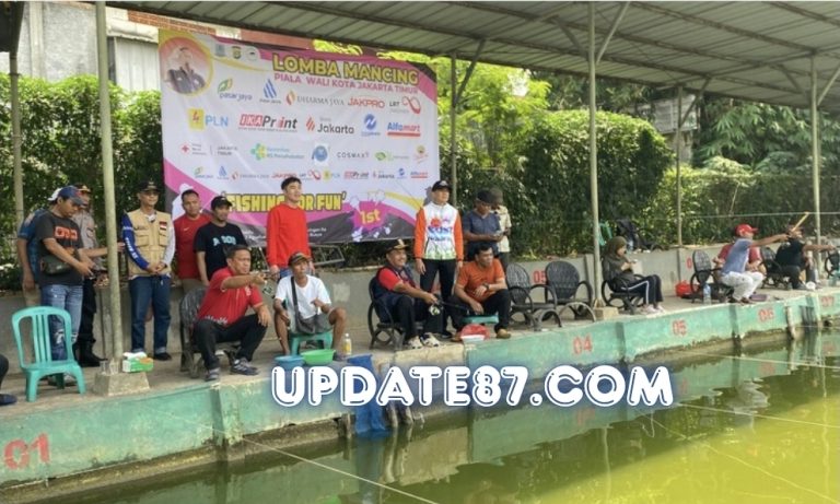 Puluhan Peserta Ikut Lomba Mancing Pena Timur, Perebutkan Piala Wali Kota Jaktim
