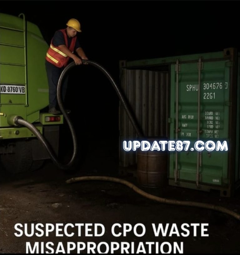 Dugaan Modus Penyimpangan Pajak dan Penyelundupan Limbah CPO Terbongkar di Pontianak