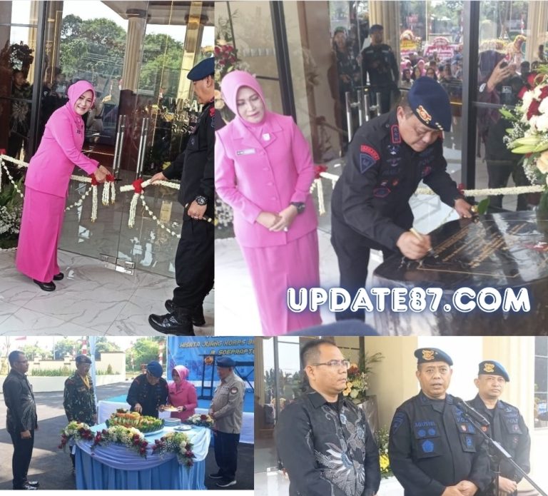 Komandan Korps Brigade Mobil (Dankorbrimob) Polri, Komjen Pol Imam Widodo, meresmikan kawasan Wisata Juang Korps Brimob