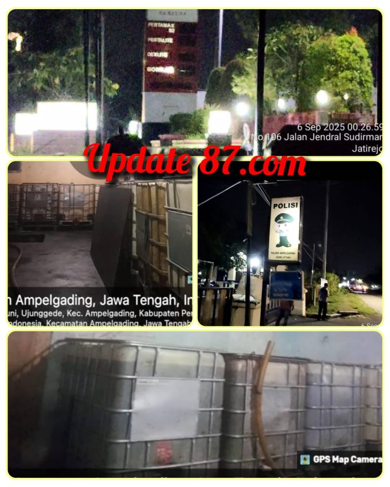 Gudang Penimbunan Solar Subsidi di Ampelgading Aman, Diduga Polres Pemalang Tutup Mata