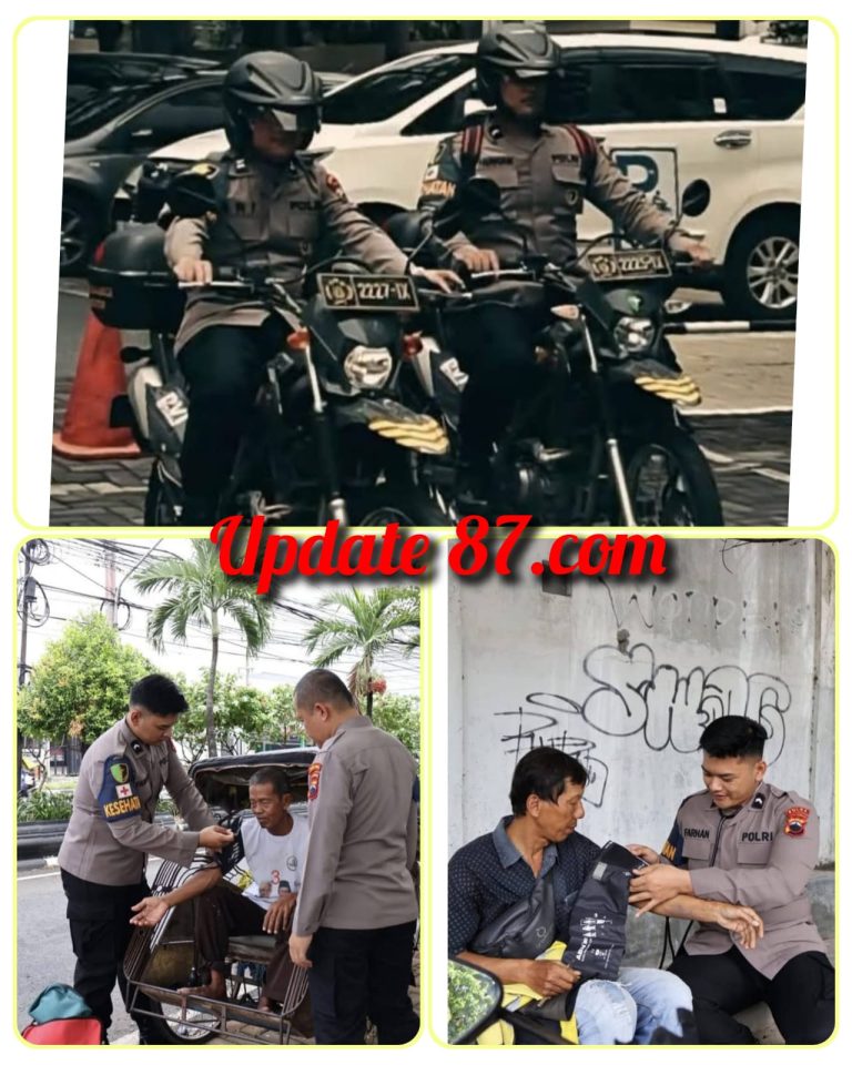 Biddokkes Polda Jateng Gelar Patroli Kesehatan Ambulans Motor, Terobos Kemacetan Beri Layanan Kesehatan