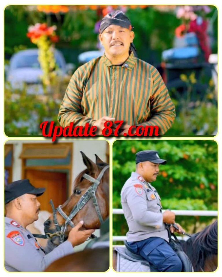 Derap Kuda Iringi Langkah Pengabdian Aiptu Biyanto Hidupkan Tradisi Andong Wisata Purwodadi