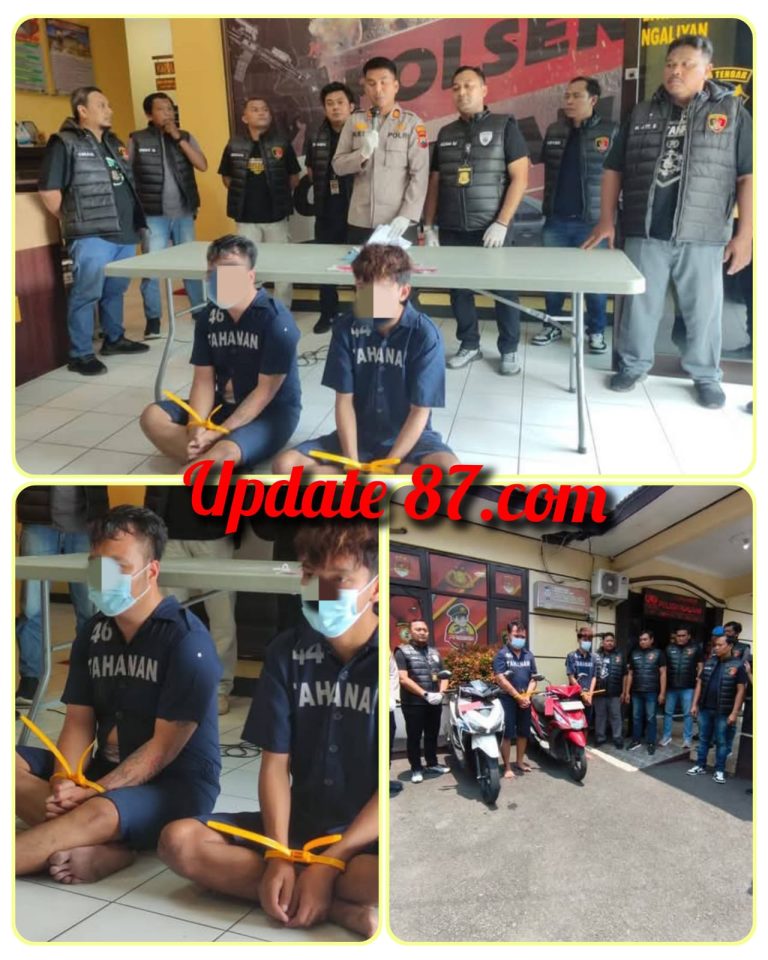Polsek Ngaliyan Ungkap Kasus Curanmor di Warmindo Dekat Kampus UIN, Dua Pelaku Ditangkap
