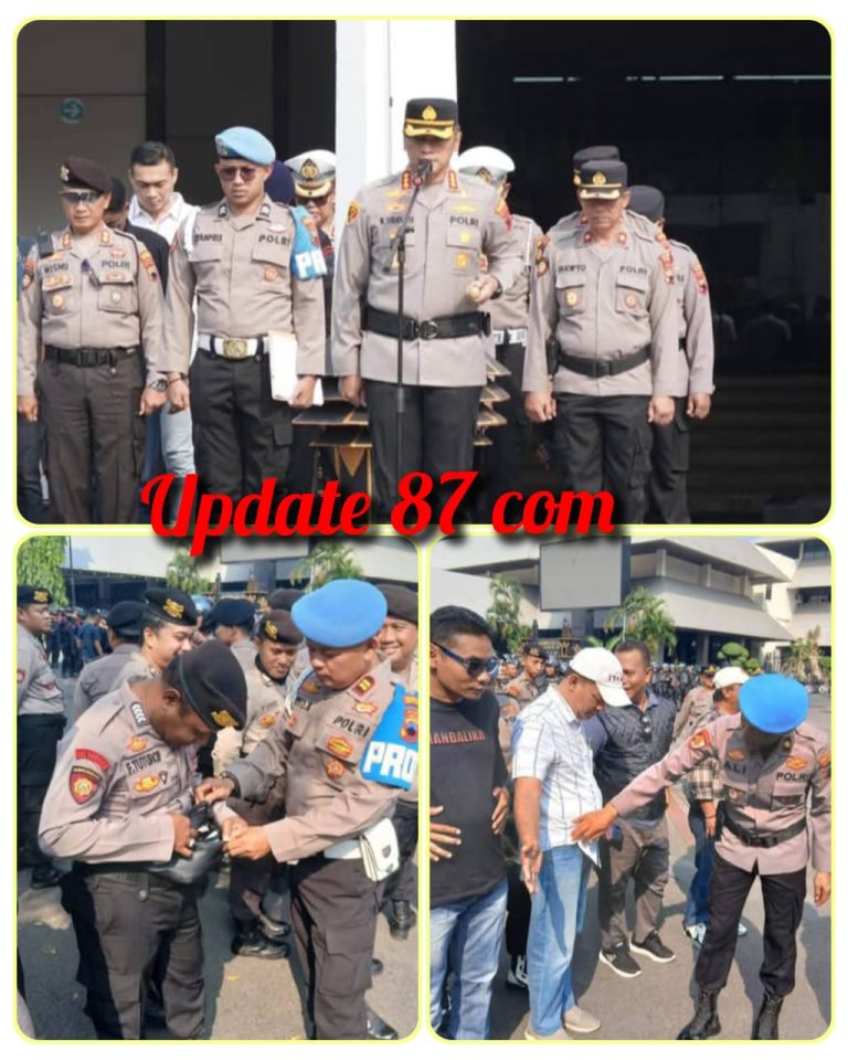 Polda Jateng dan Polrestabes Semarang Komitmen Kawal Secara Humanis Aksi Damai Peringatan Hari Tani Nasional di Gubernuran