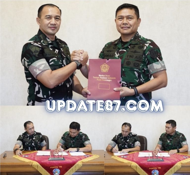 Jabatan Wakapuspen TNI Resmi Diserahterimakan