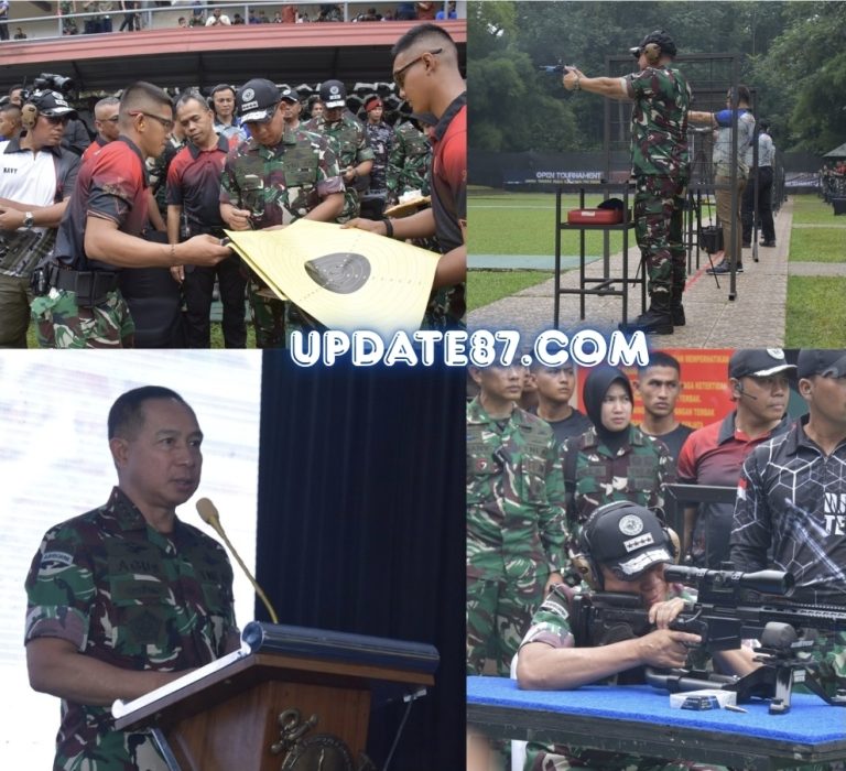 PANGLIMA TNI BUKA OPEN TOURNAMENT MENEMBAK 2025