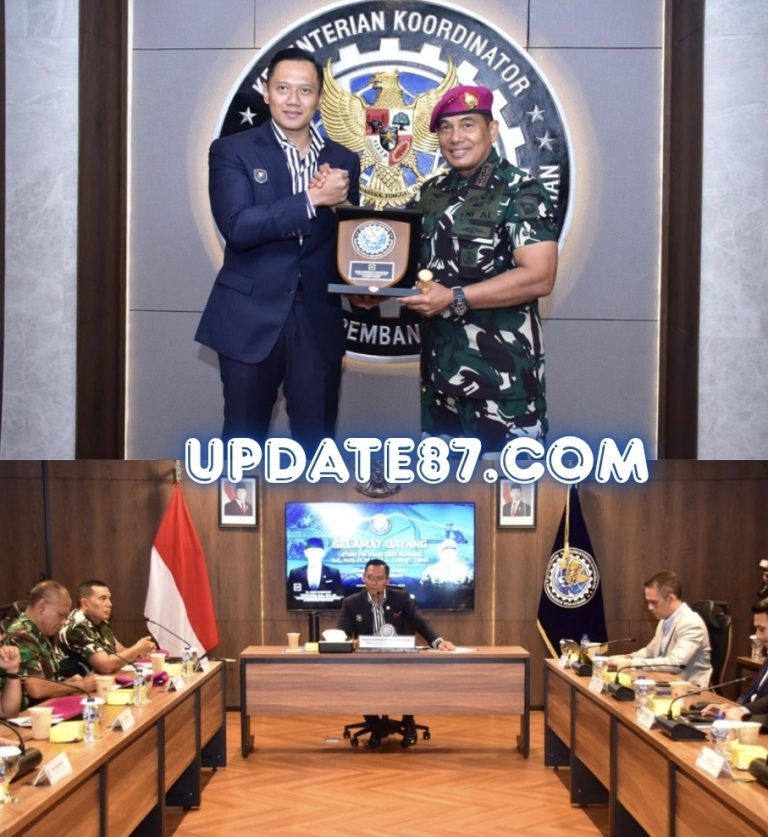 SINERGI PANGKORMAR DAN MENKO AHY DORONG PEMERATAAN PEMBANGUNAN INDONESIA