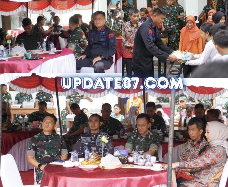Dansat Brimob Polda Sumsel Hadiri Launching Operasional Satuan Pemenuhan Gizi (SPPG) Bersama Panglima TNI