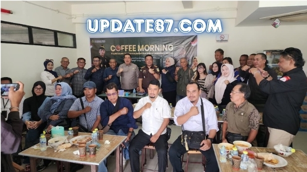 Coffee Morning Kejati Kalbar, Perkuat Transparansi Informasi