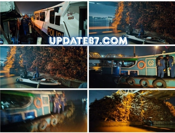 Insiden Pelayaran di Sungai Landak: TB Cahaya Semangat–TKG Putra Kayong Tersangkut di Jembatan