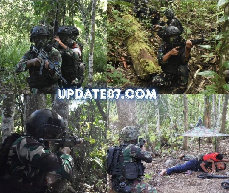 Siap Hadapi Medan Tempur, Prajurit Pasmar 3 Jalani Latihan Serangan Munisi Tajam dan Kontak Drill