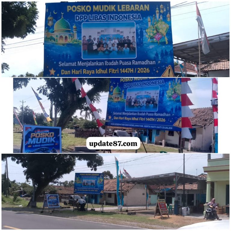 Semarak Hari Raya, DPP Ormas LIBAS Indonesia Dirikan Posko Mudik Idul Fitri 1447 H