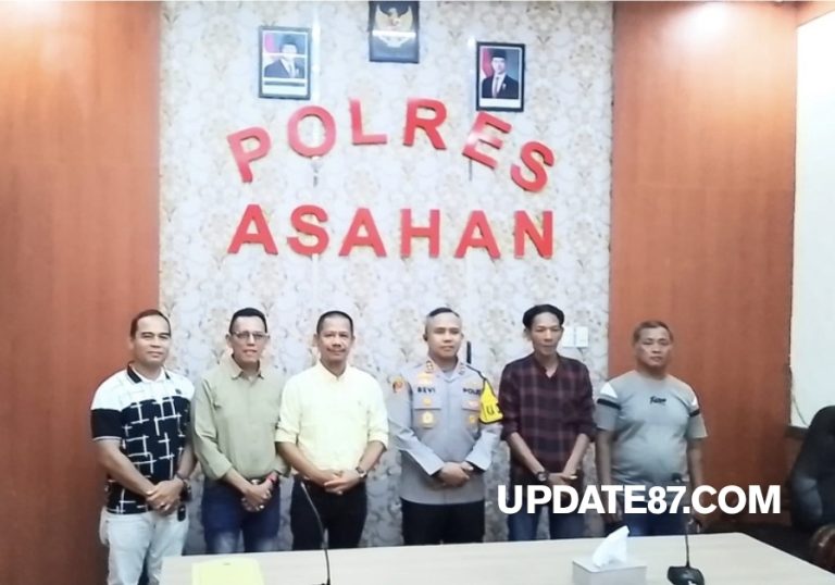 Pererat Kemitraan dengan Media, Kapolres Asahan Sambut Silaturahmi Pewarta Polrestabes Medan
