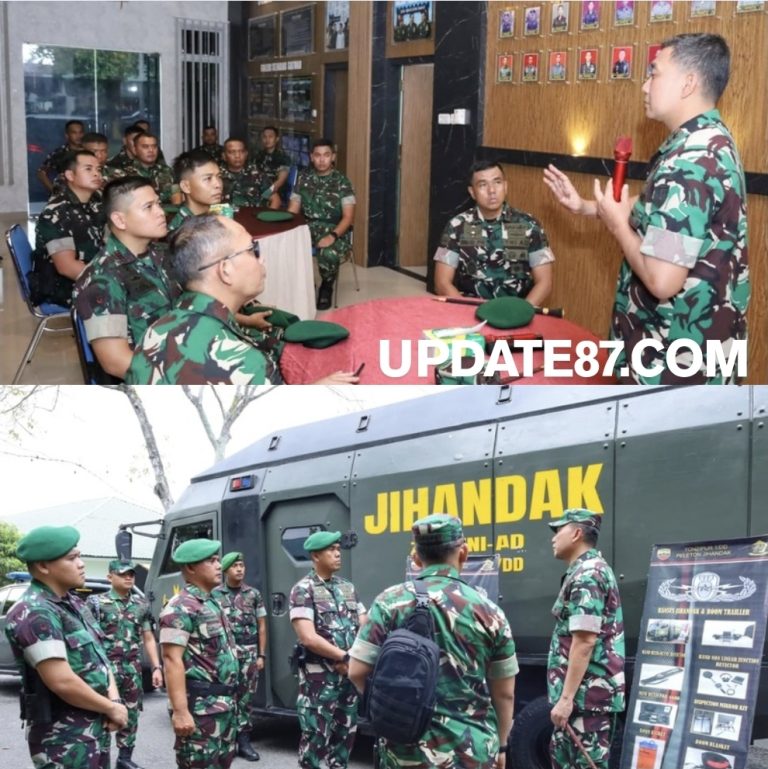 Pangdam I/BB Tinjau Kesiapan Yonzipur 1/DD di Medan