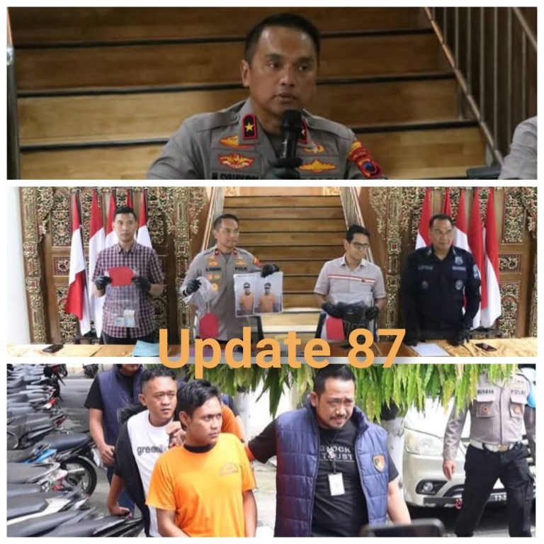 Polrestabes Semarang Bekuk Dua Pelaku Begal Sadis yang Sempat Viral di Media Sosial