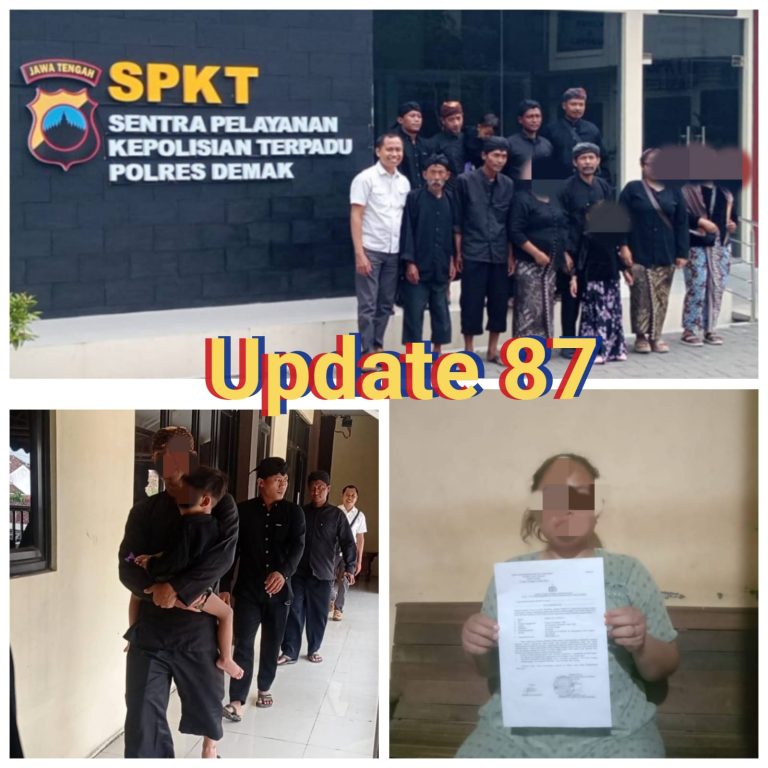 Nikah siri berujung petaka, laporan istri sah ke polres Demak sudah masuk menjadi laporan resmi