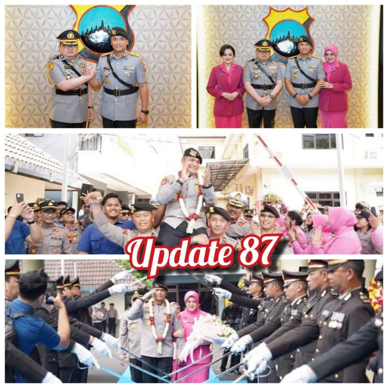 Rangkaian Sertijab Kapolrestabes Semarang Berlangsung Khidmat, Tegaskan Keberlanjutan Kinerja Polri