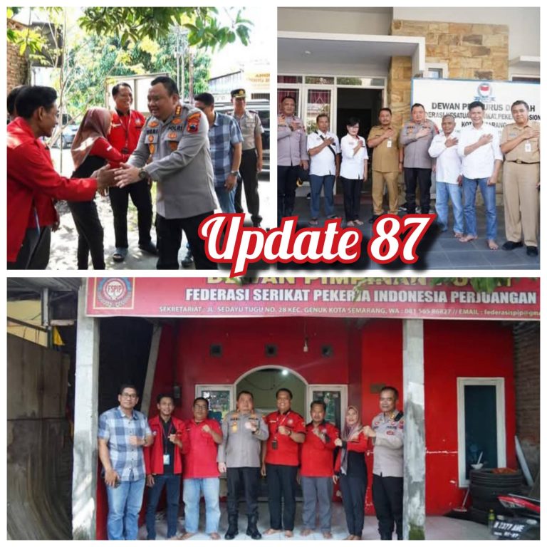 Kapolrestabes Semarang Baru Tancap Gas, Bangun Sinergi dengan Serikat Pekerja Jelang May Day 2026