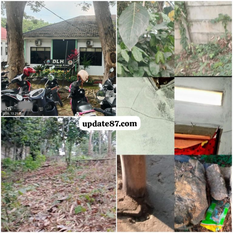 DLH Lampung Selatan Dikecam Publik, Diduga Gagal Jalankan Fungsi Pengawasan Dampak Tambang PT Bima Mix