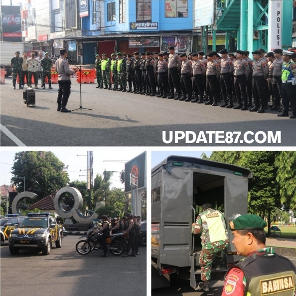 Kelulusan SMP-MTs Digelar Online, Ratusan Personel Gabungan Disiagakan di Kudus